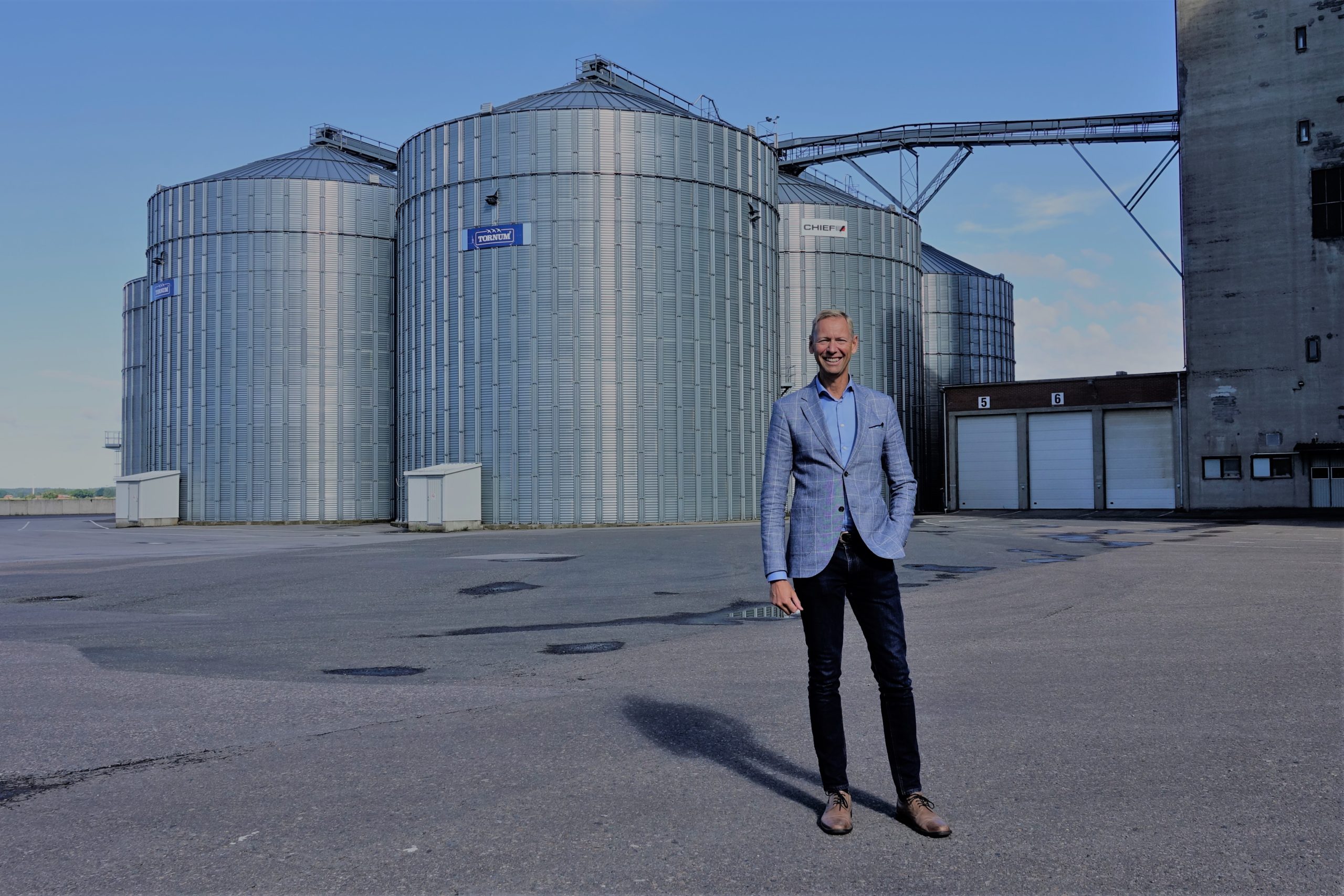 Fredrik Söderström VD Varaslättens Lagerhus
