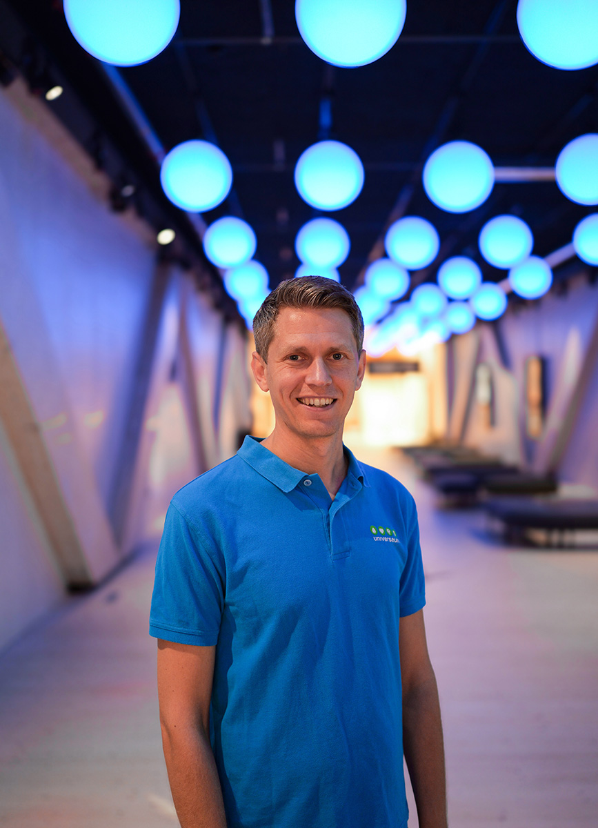 Jakob Janson, HR-chef på Universeum