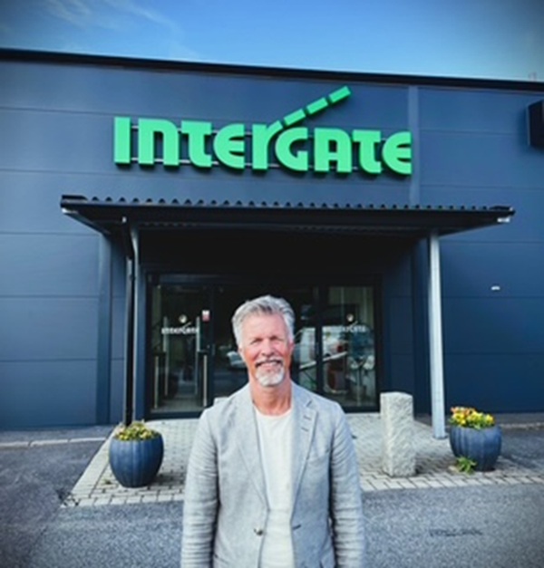 Ny VD till Intergate, Robert Bäckerås